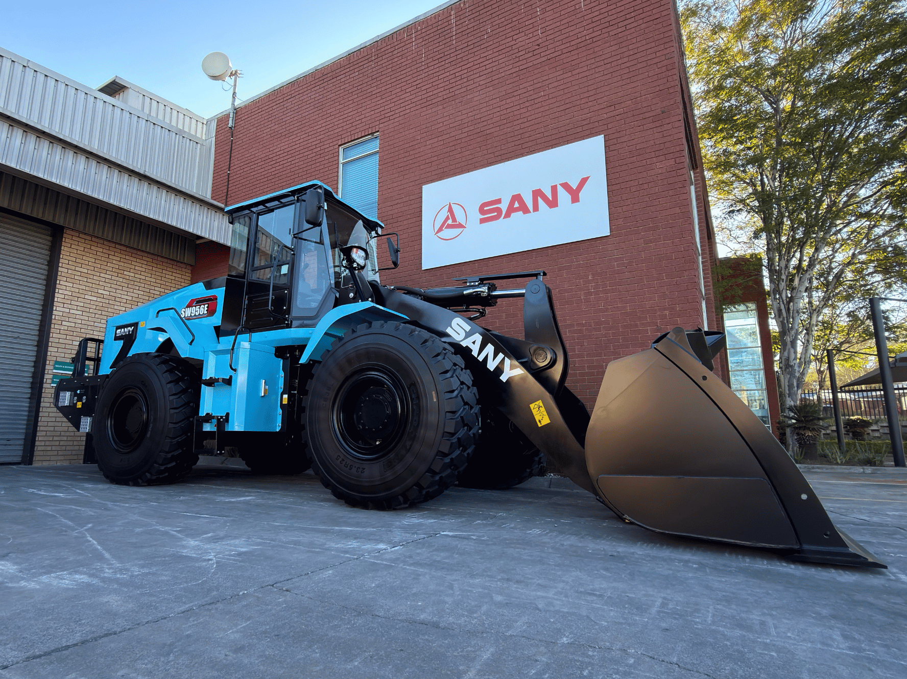 electric wheel loader